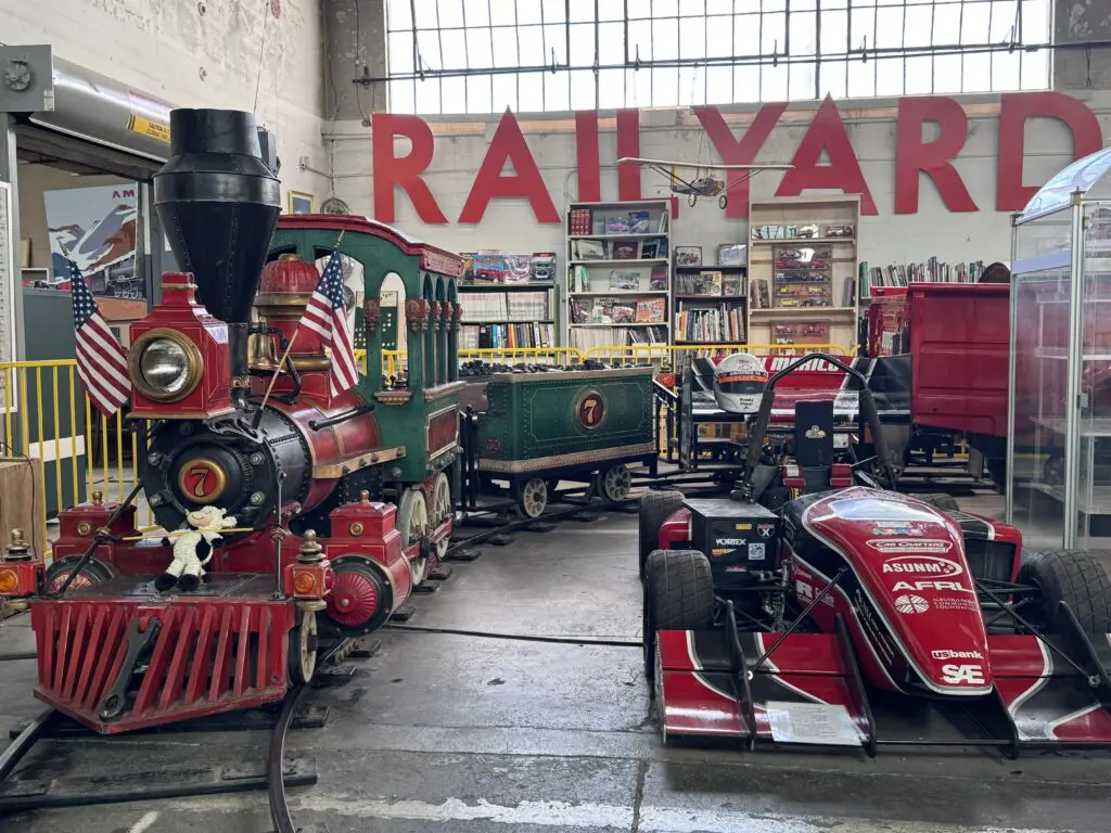 Inside of the WHEELS Museum (Courtesy of the WHEELS Museum)