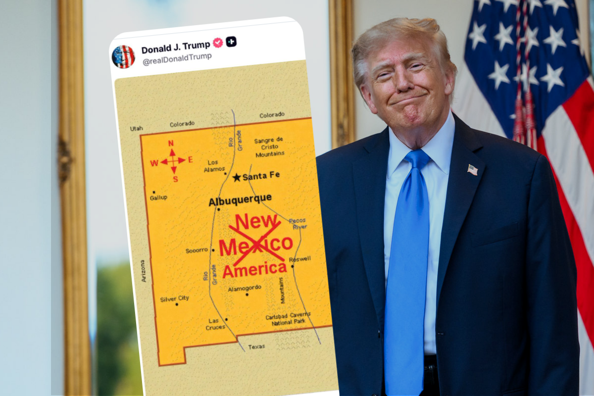 Trump renames New Mexico