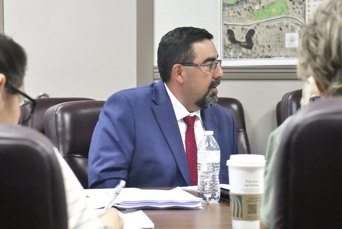 Roswell Assistant City Attorney Ted Garcia, shown during a recent meeting of the Legal Committee
