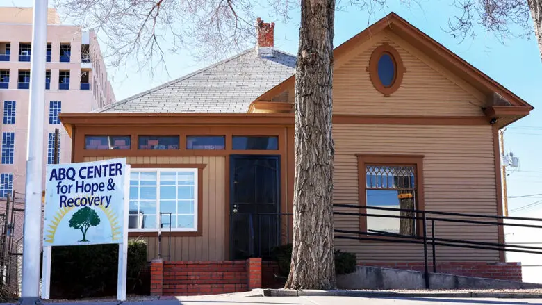 The Peer Empowerment Center at 913 Second Street NW in Albuquerque helps people become Certified Peer Support Workers and provides career support for current peer workers. (Courtesy of the Albuquerque Center for Hope and Recovery)