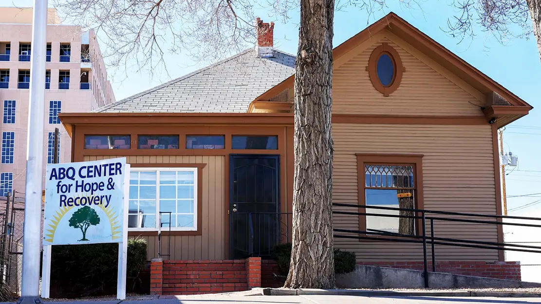 The Peer Empowerment Center at 913 Second Street NW in Albuquerque helps people become Certified Peer Support Workers and provides career support for current peer workers. (Courtesy of the Albuquerque Center for Hope and Recovery)