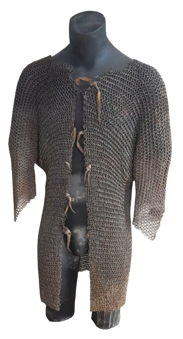 This Spanish chainmail used to protect a Spanish conqueror in the 16th century.