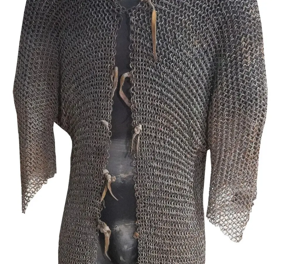 This Spanish chainmail used to protect a Spanish conqueror in the 16th century.