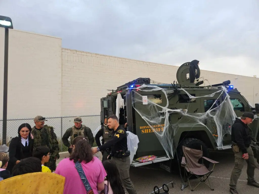 North Valley Little League's Trunk or Treat event with the Bernalillo County Sheriff's Office (Courtesy of North Valley Little League) 