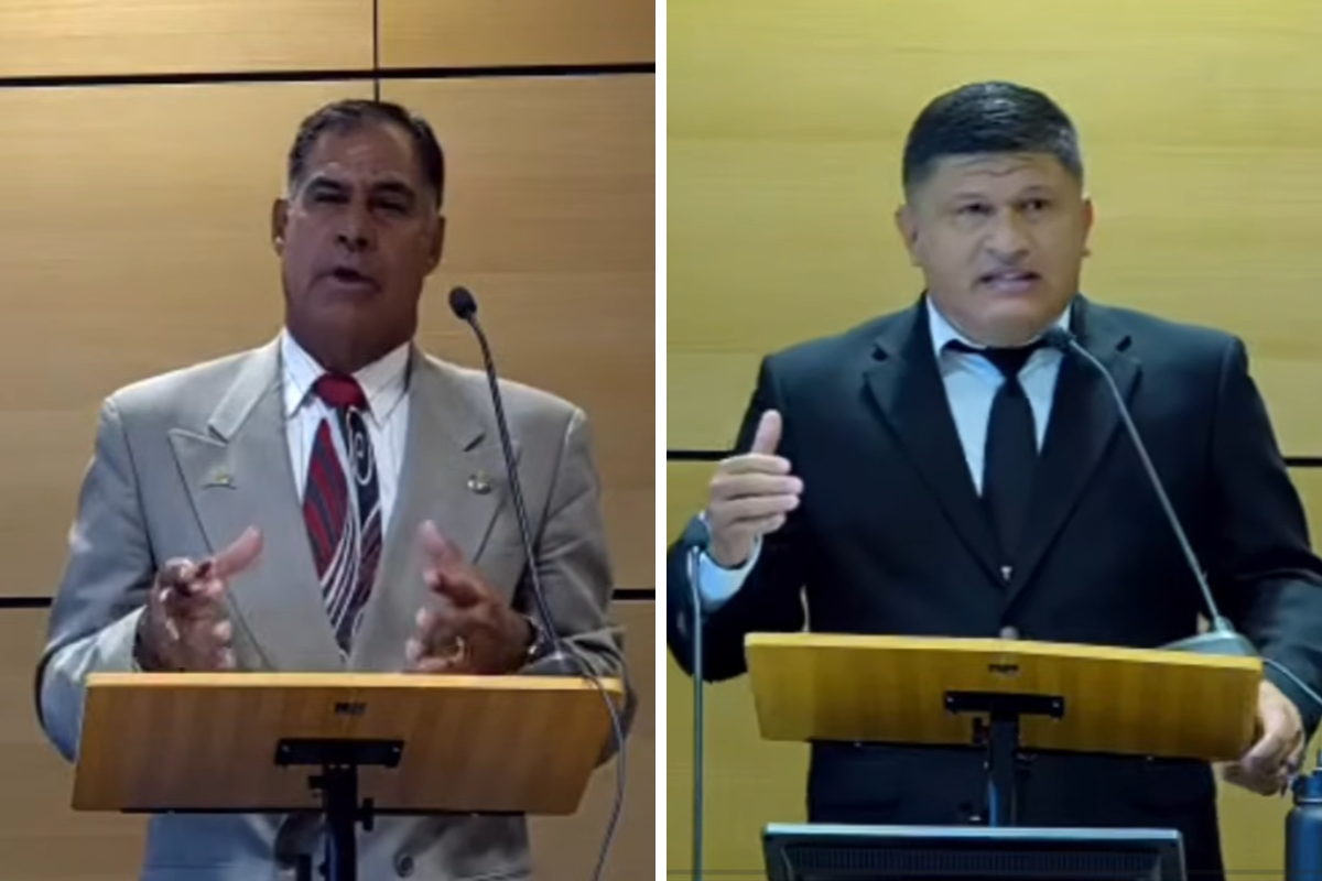 Democrat John Paul Trujillo, a former county sheriff, and Republican Victor Rodriguez, a lieutenant with the Pueblo of Zia police, laid out their plans during a Sept. 29 forum hosted by the Rio Rancho Observer and the Rio Rancho Regional Chamber of Commerce. Early voting started Tuesday, Oct. 6.