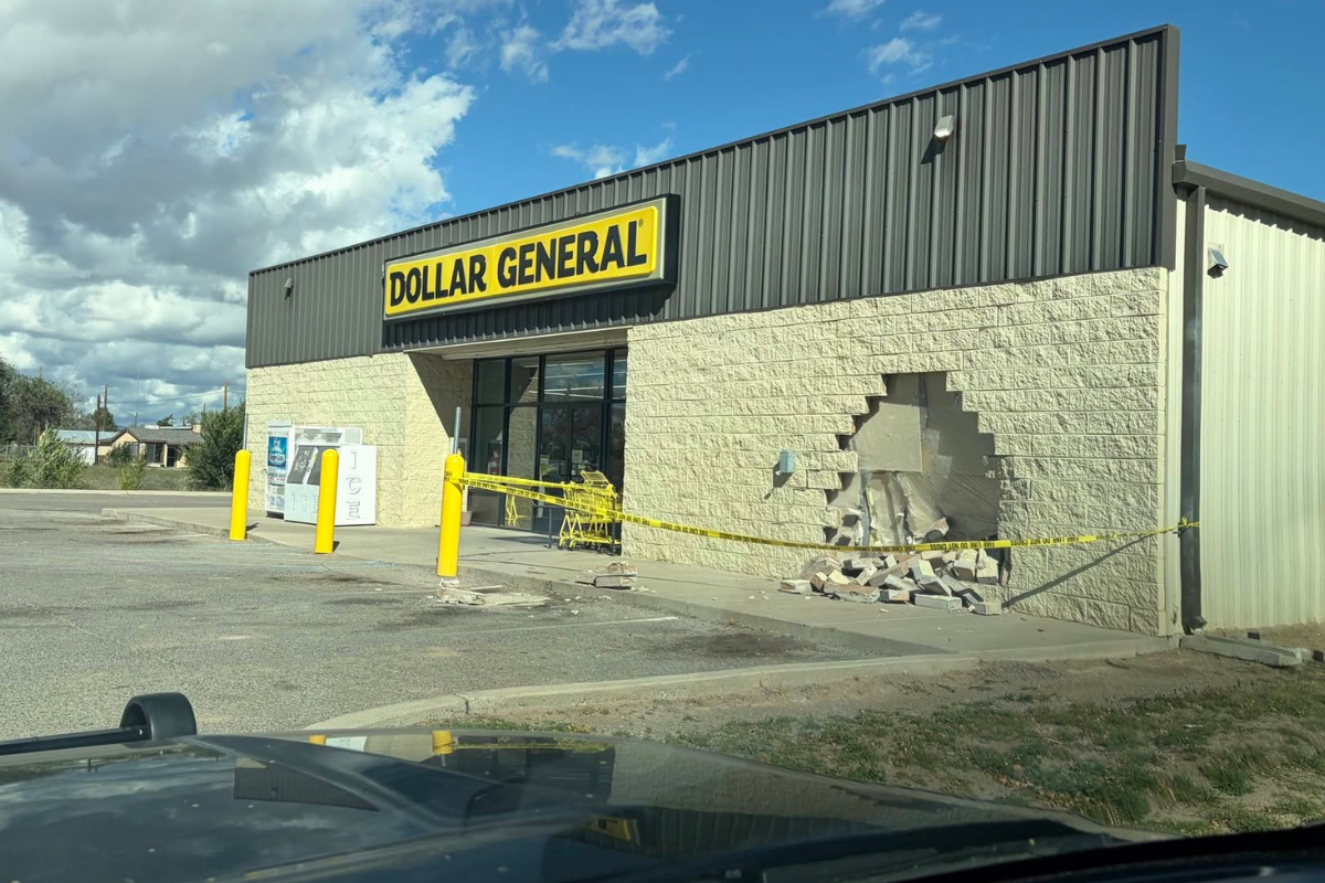 Moriarty shoppers will have to take their bargain hunting elsewhere for now after a vehicle crashed into the Dollar General on Route 66 Wednesday morning, closing the store until further notice.