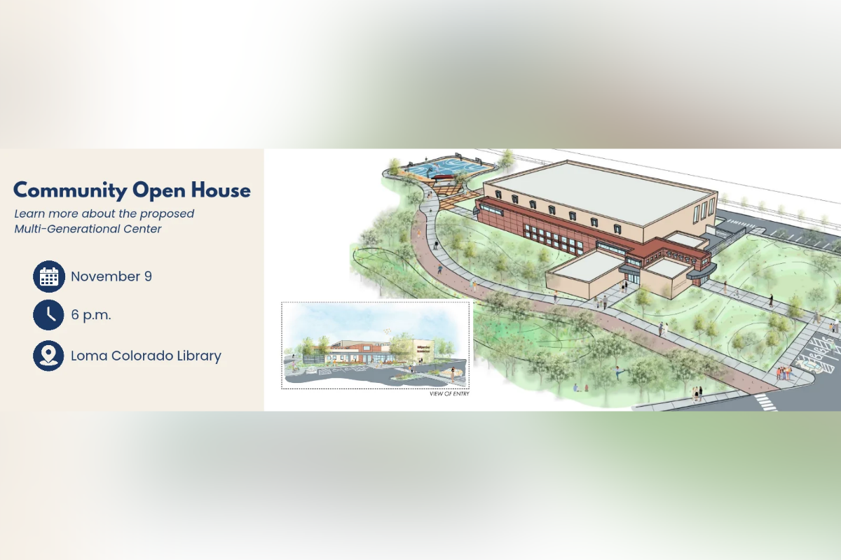 The city will host a community open house at 6 p.m. Monday, Nov. 9, at Loma Colorado Library. Residents can browse conceptual designs and informational displays and leave feedback. No formal presentation is scheduled, according to a city announcement.