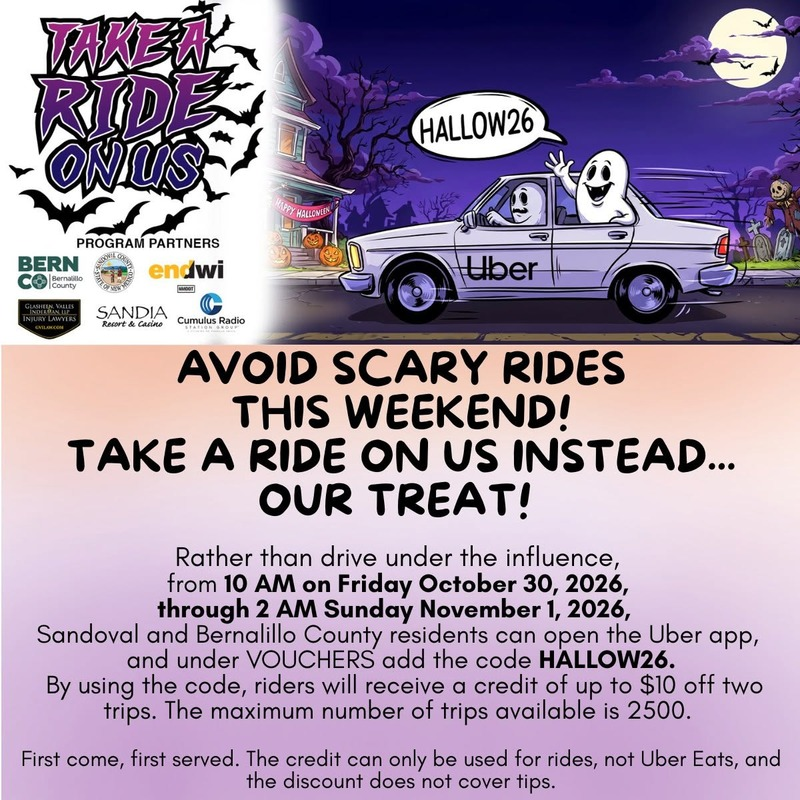 Making the roads less scary: ‘Take a Ride on Us’ program offers rideshare discounts for Halloween weekend