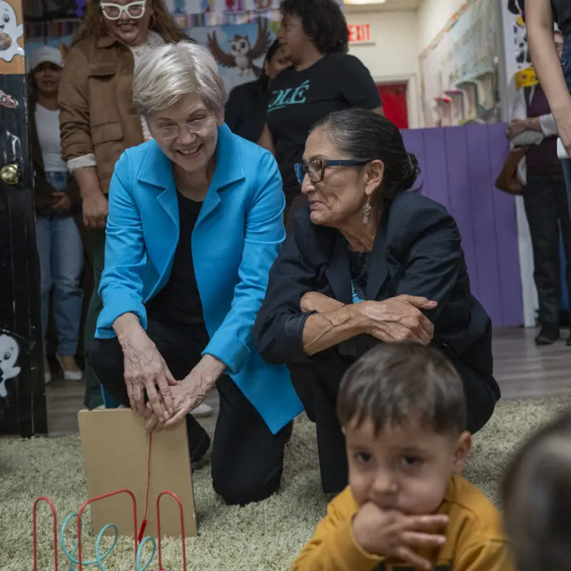 Warren stumps for Haaland in ABQ as both pitch New Mexico as affordability solution for Dems