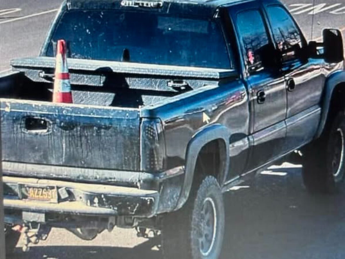 Stolen truck