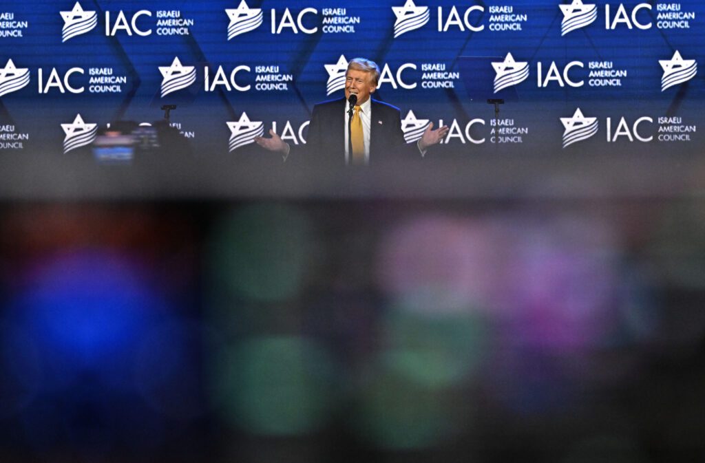 Donald Trump, as the Republican presidential nominee, suggested in September that American Jews owe him their votes because of his positions on Israel. Ricky Carioti/The Washington Post