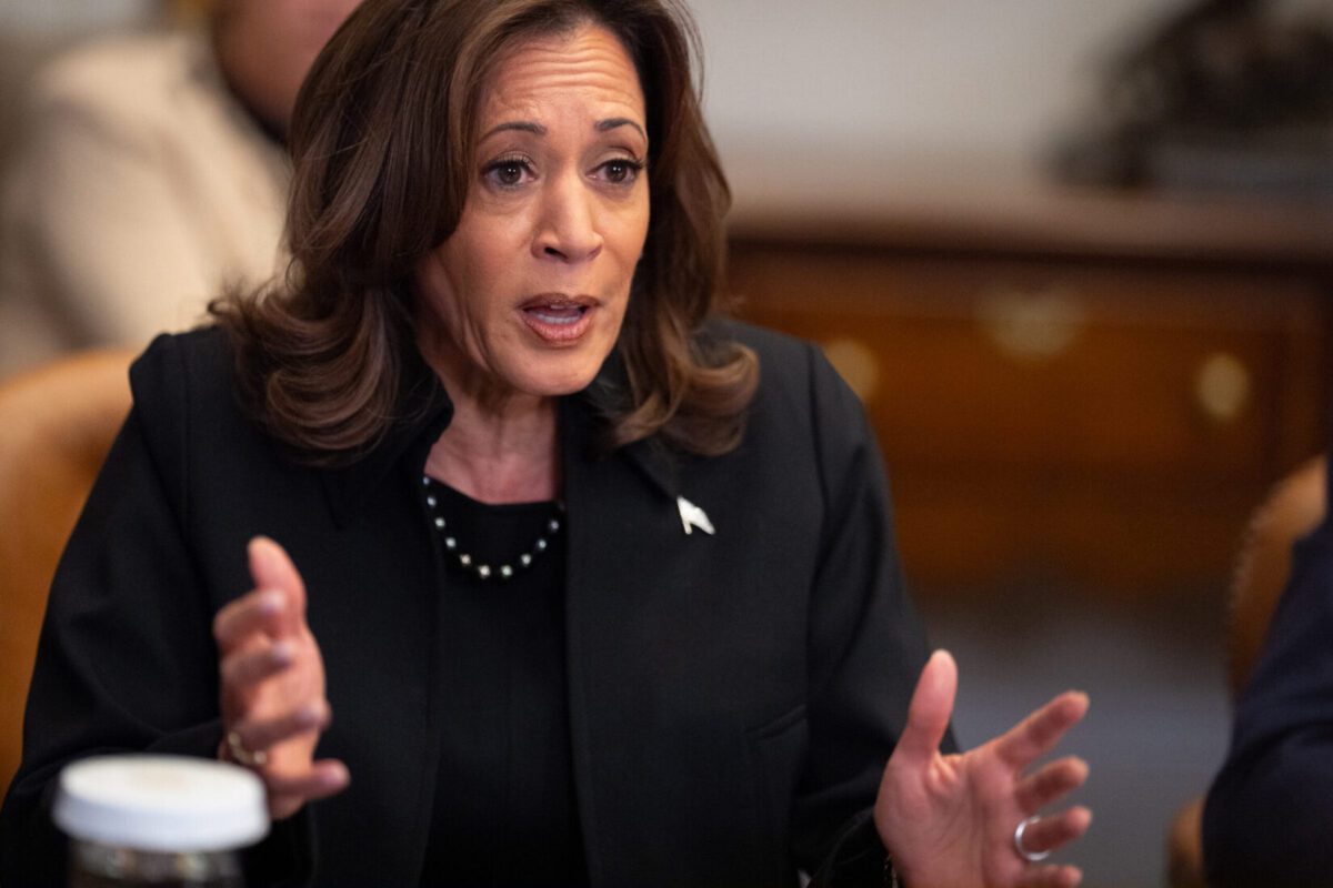 Vice President Kamala Harris during a meeting at the White House on Jan. 9. Sarah L. Voisin/The Washington Post