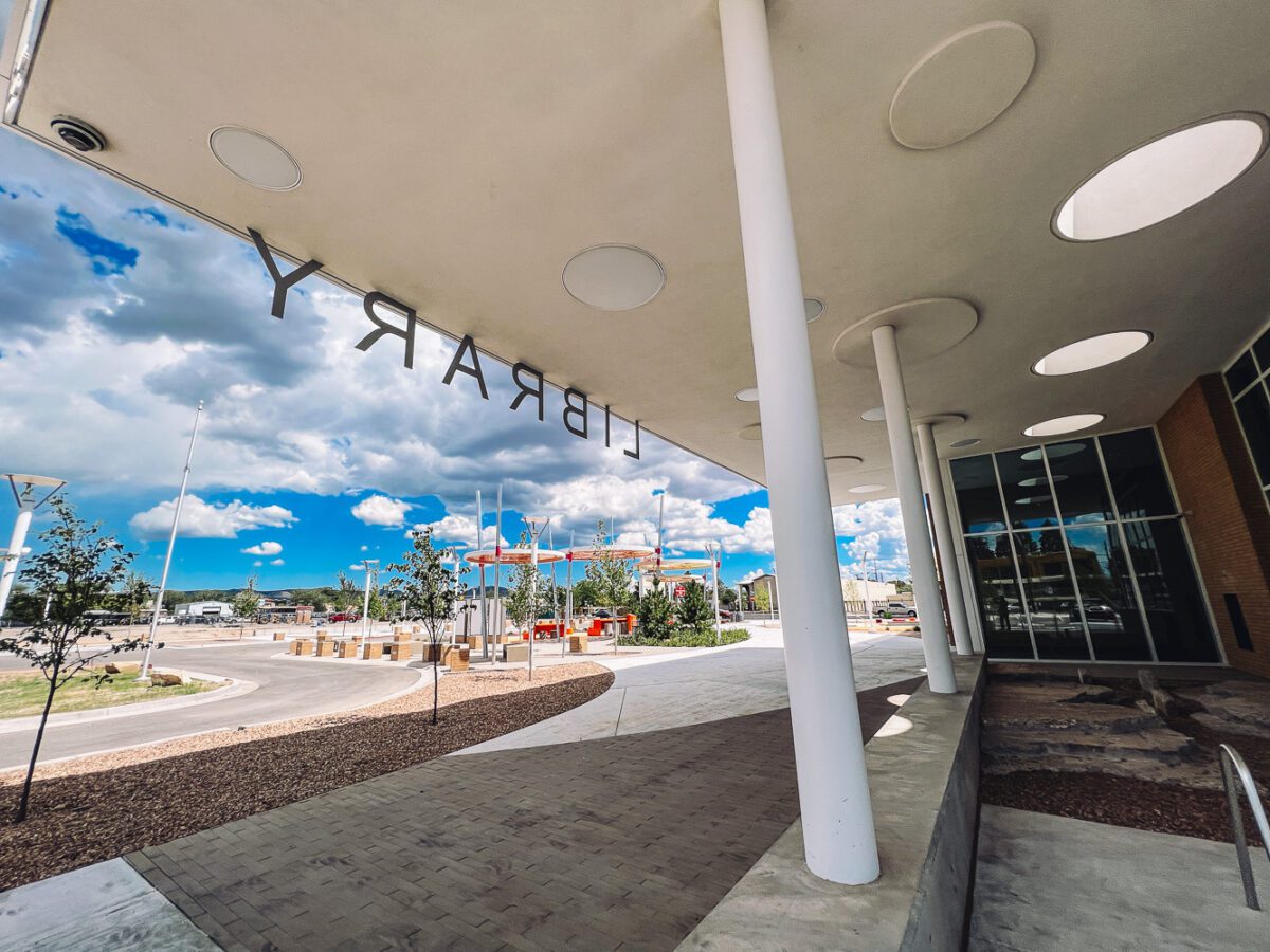 Pictured is the new library in Albuquerque’s International District on Central Avenue. Roberto E.Rosales/City Desk Abq.