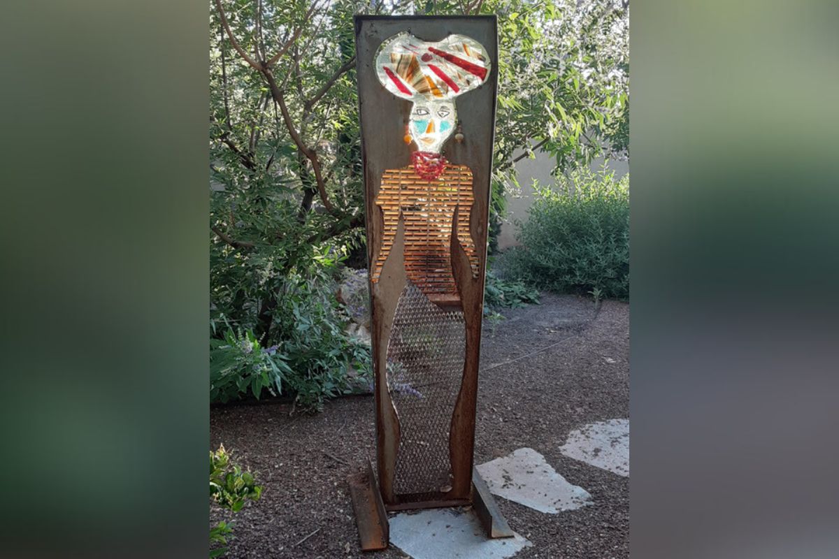 “Abena”—sculpture by Doris Fields