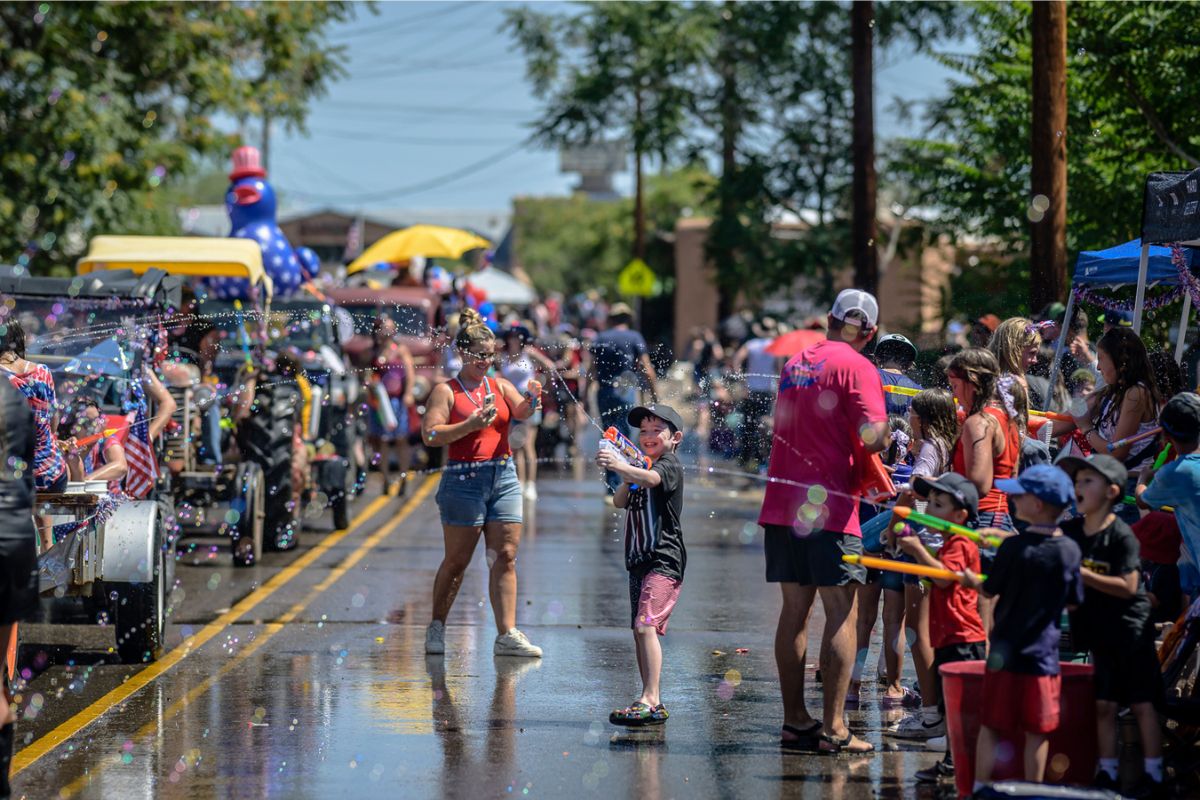 The village has for decades celebrated the holiday with a parade down Corrales Road. The route this year is from Target Road to Double S Road.