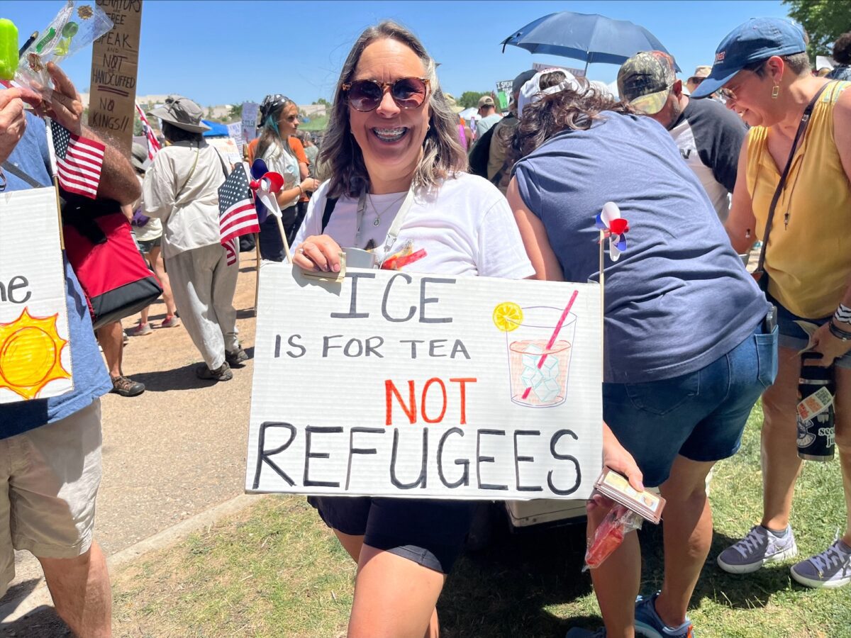 No Kings Rally in Albuquerque / Courtesy Kathy Wright to nm.news