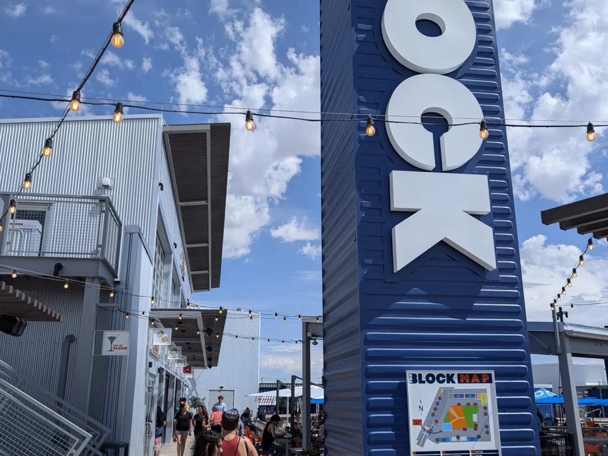 The BLOCK, 7805 Enchanted Hills Blvd. NE, Rio Rancho, hosts That Band on Friday at 7 p.m., Polynova on Saturday at 7 p.m., and closes Sunday with Braingang Trivia at 6 p.m. followed by an outdoor screening of Back to the Future at 7 p.m. (Kevin Hendricks)
