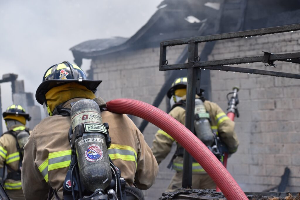 Albuquerque Fire & Rescue responded to a home explosion in the 9400 block of Woodland Ave NE on July 2, 2025 / Courtesy AFR