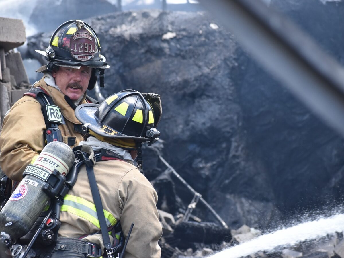 Albuquerque Fire & Rescue responded to a home explosion in the 9400 block of Woodland Ave NE on July 2, 2025 / Courtesy AFR