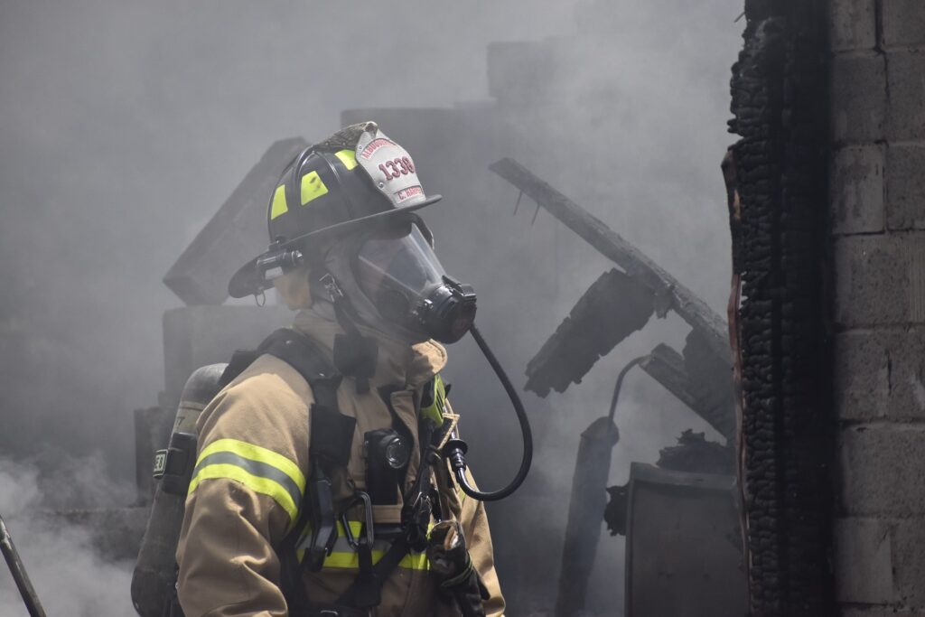 Albuquerque Fire & Rescue responded to a home explosion in the 9400 block of Woodland Ave NE on July 2, 2025 / Courtesy AFR