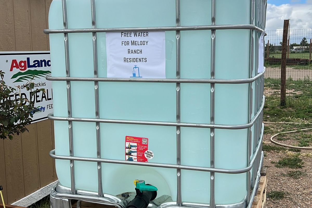 County Line Feed NM is offering free water to Melody Ranch Residents who are affected by the water shut-off. (Courtesy photo)