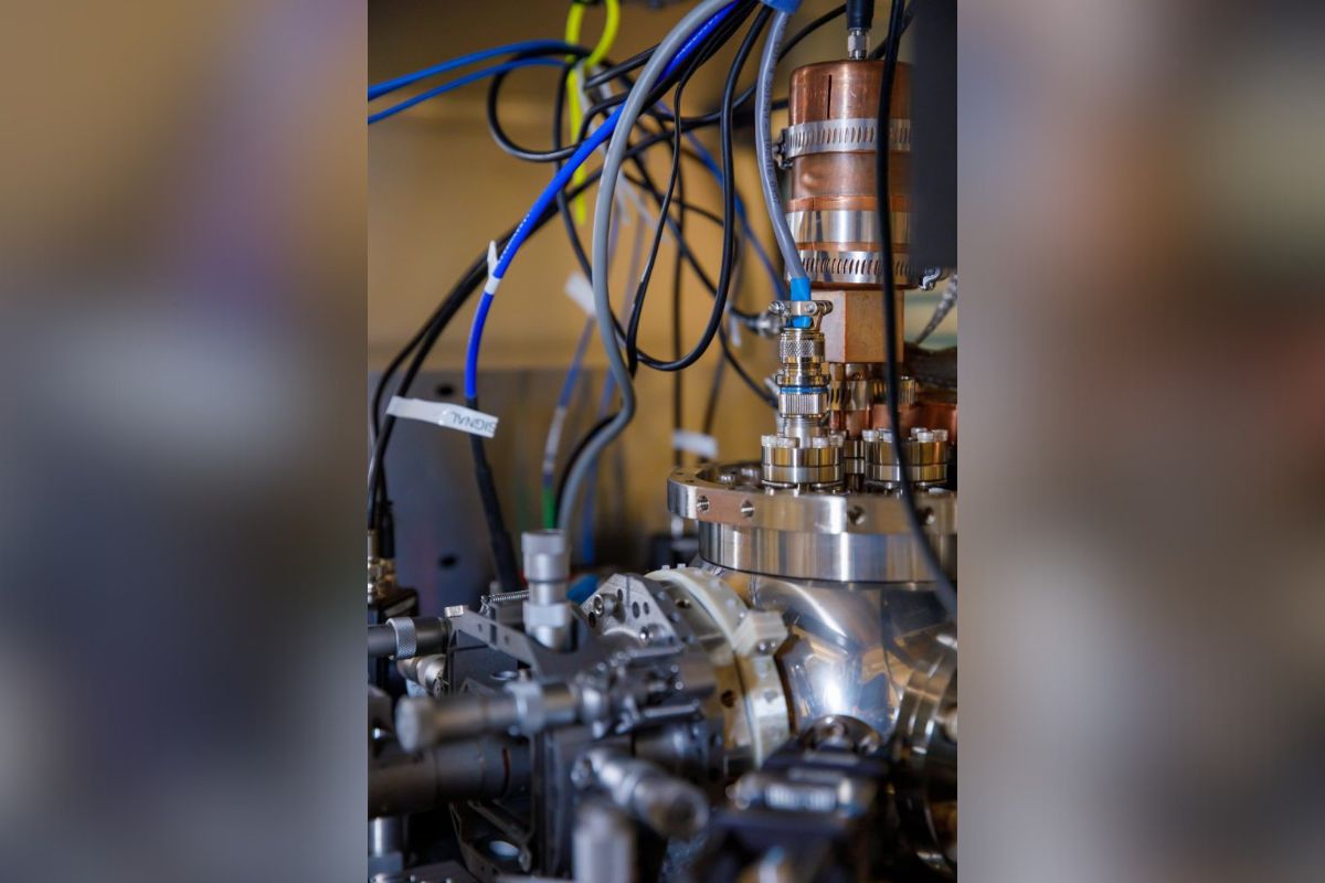 Quantum technologies, like this quantum computer at Sandia National Laboratories, might be a source of future jobs in New Mexico’s tech sector.