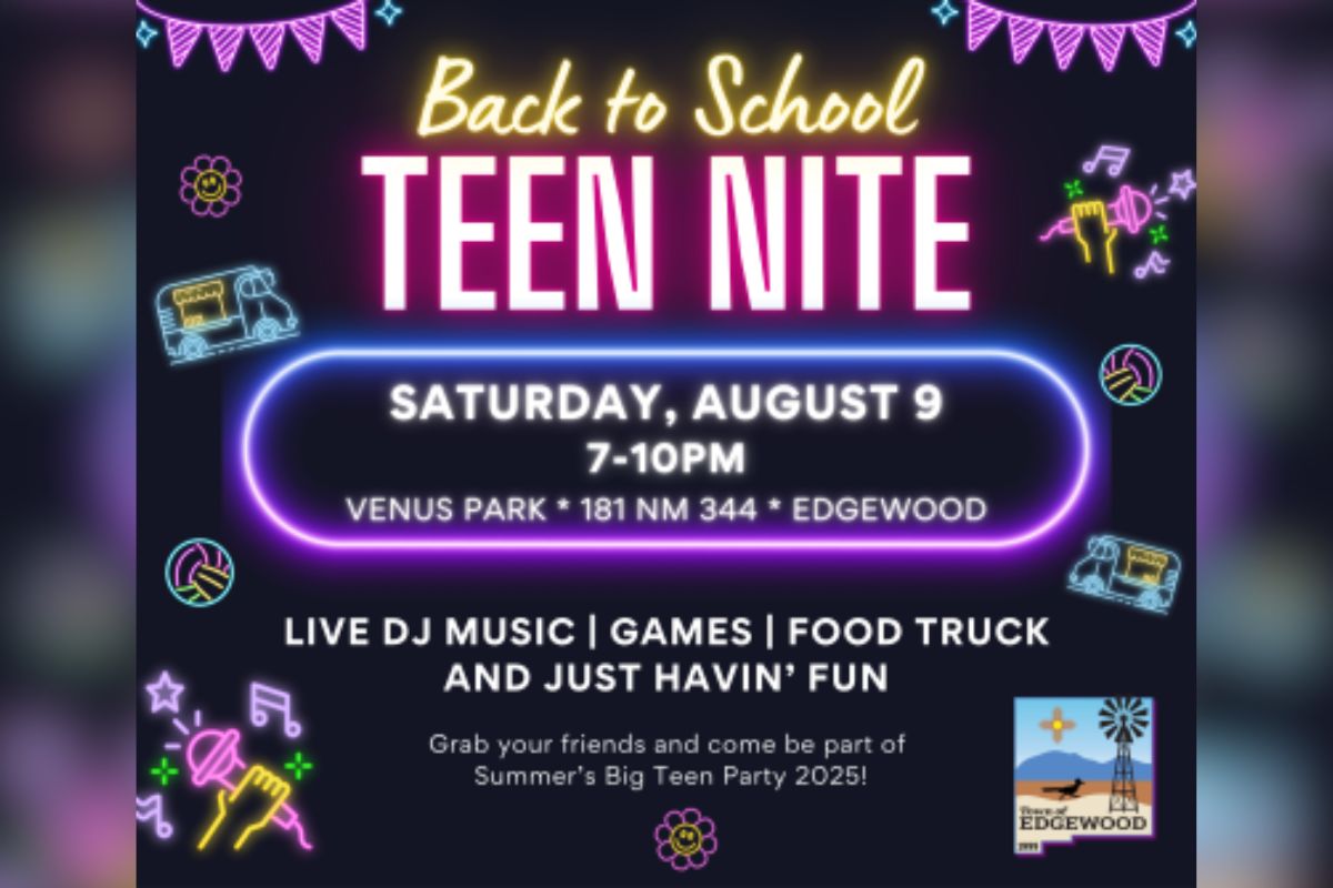 The Town of Edgewood is bringing back its Back to School Teen Nite on Aug. 9, and it promises to be a night to remember.