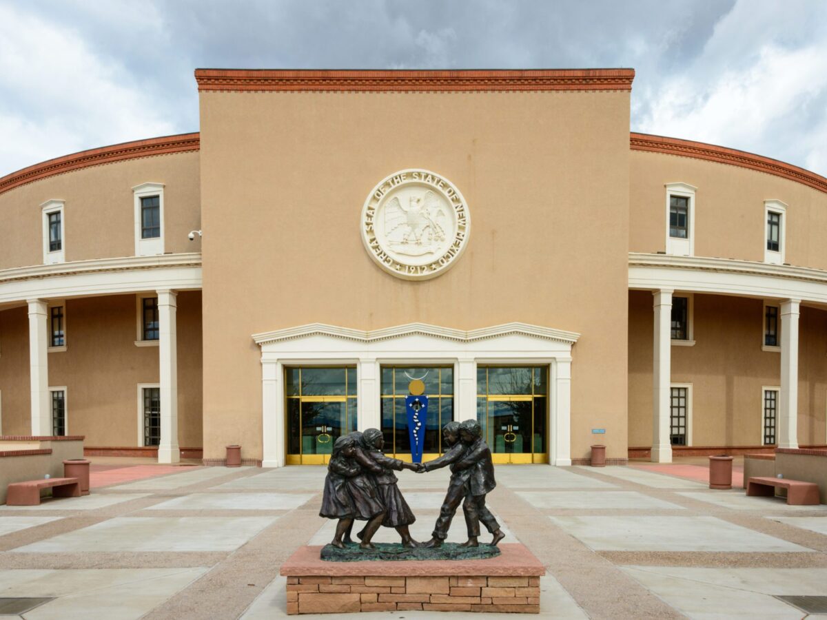 Photo of the State Capitol aka Roundhouse