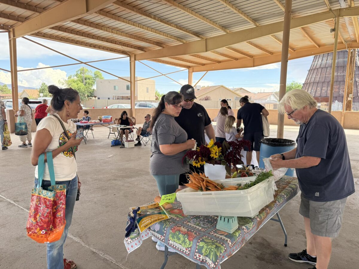 The Bernalillo Farmers Market will once again be at Rotary Park on Friday from 4 to 7 p.m., offering local produce and goods to families in the area.