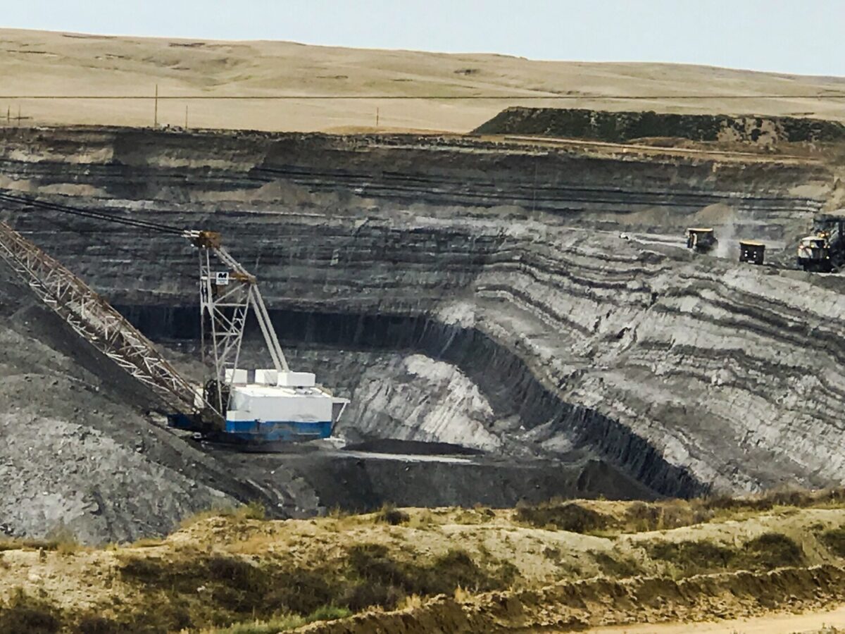 Pit at South Antelope Mine Douglas, Wyoming. 2020 Photo by Alan Nash.