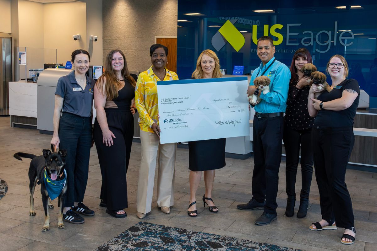 donated $5,000 to Animal Humane New Mexico, a nonprofit that provides sheltering, adoptions, humane education and veterinary services for cats and dogs.