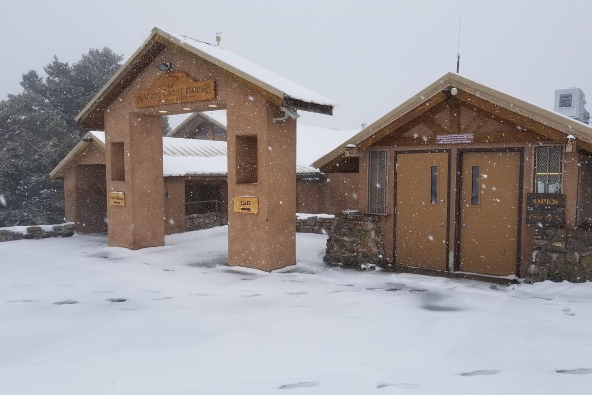 The Sandia Crest House sits atop the Sandia Mountains. (Courtesy photo)