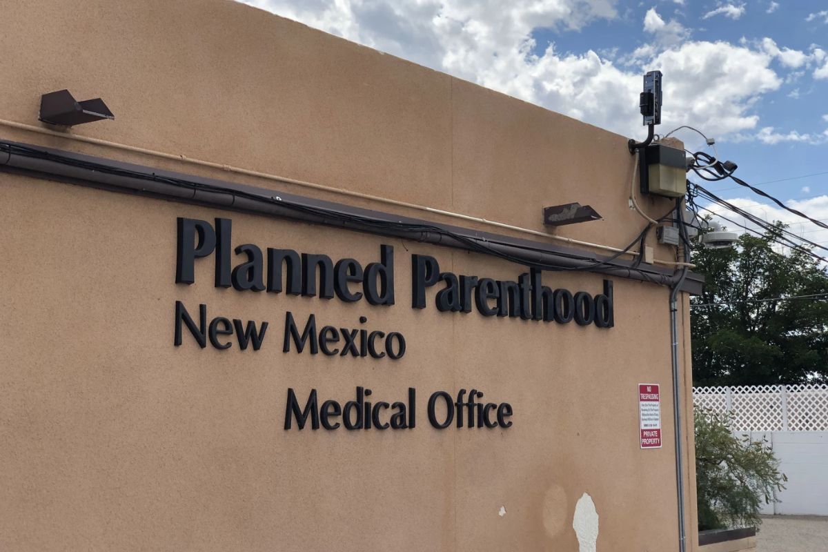 A Planned Parenthood of the Rocky Mountains clinic in Albuquerque