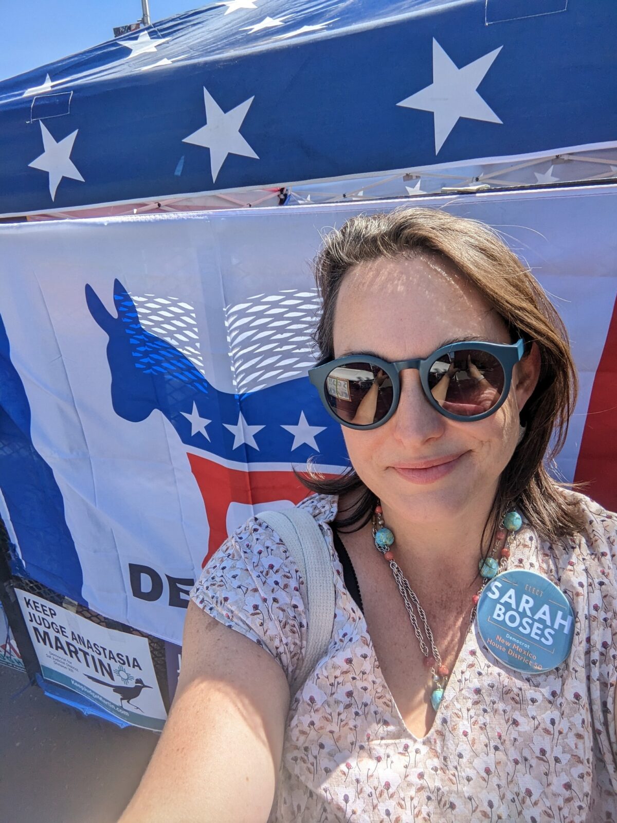 Santa Fe Public Schools Board of Education member Sarah Boses announced her candidacy Monday for the New Mexico House of Representatives, seeking to represent District 50.