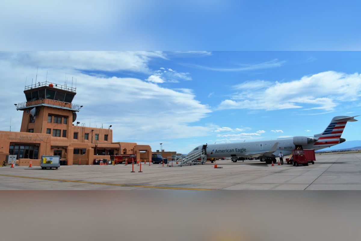 The Santa Fe Regional Airport will receive over $4 million to fund the second phase of reconstruction projects and the design phase of a new project to improve the airfield light system. (Courtesy photo)