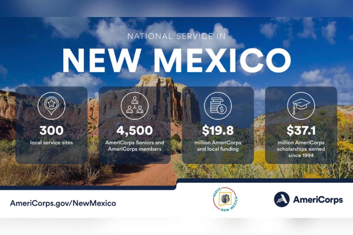 New Mexico will receive $2 million for AmeriCorps, initially withheld by the Trump administration. (AmeriCorps)