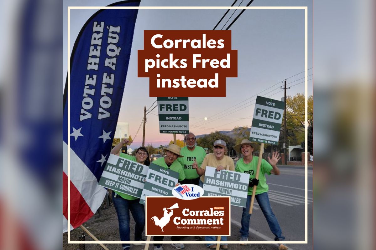 Fred Hashimoto was elected as the new mayor of Corrales on Nov. 4. (Rodd Cayton)