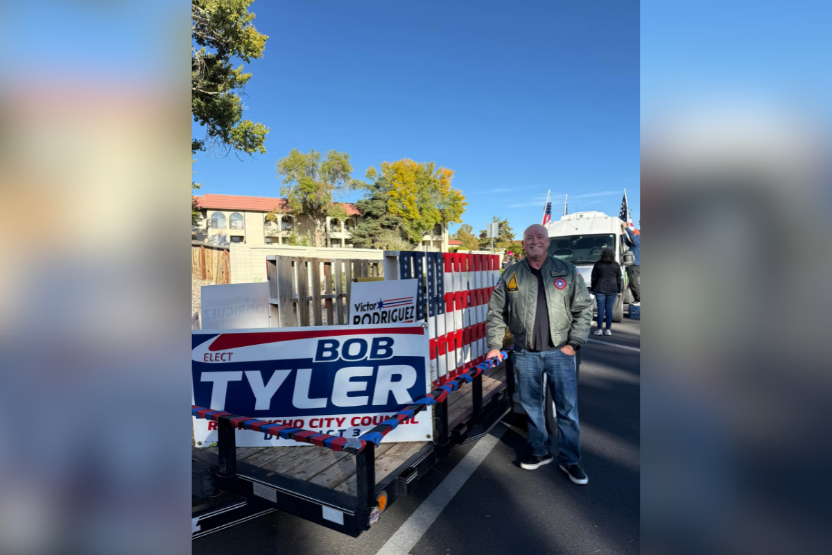 Rio Rancho City Councilor Bob Tyler announced Monday he will seek a third consecutive term representing District 3 in the March 2026 municipal election.