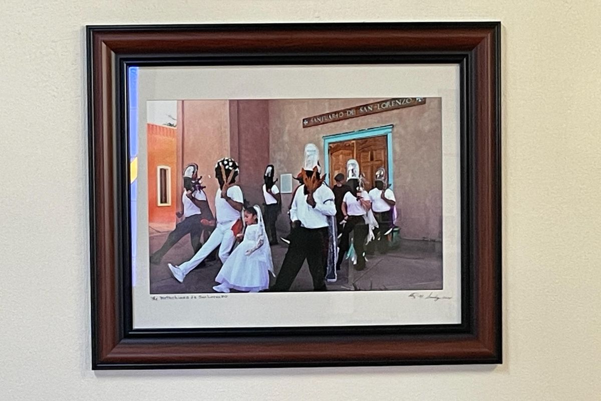 Santuario de San Lorenzo, a historic 1867 church in Bernalillo, is a finalist in a nationwide photo contest sponsored by Partners for Sacred Places. Former White House photographer Leroy Sanchez captured the image, which is vying for a cash prize to help fund the church's estimated $1 million-plus repair costs. You can vote for the photo here.