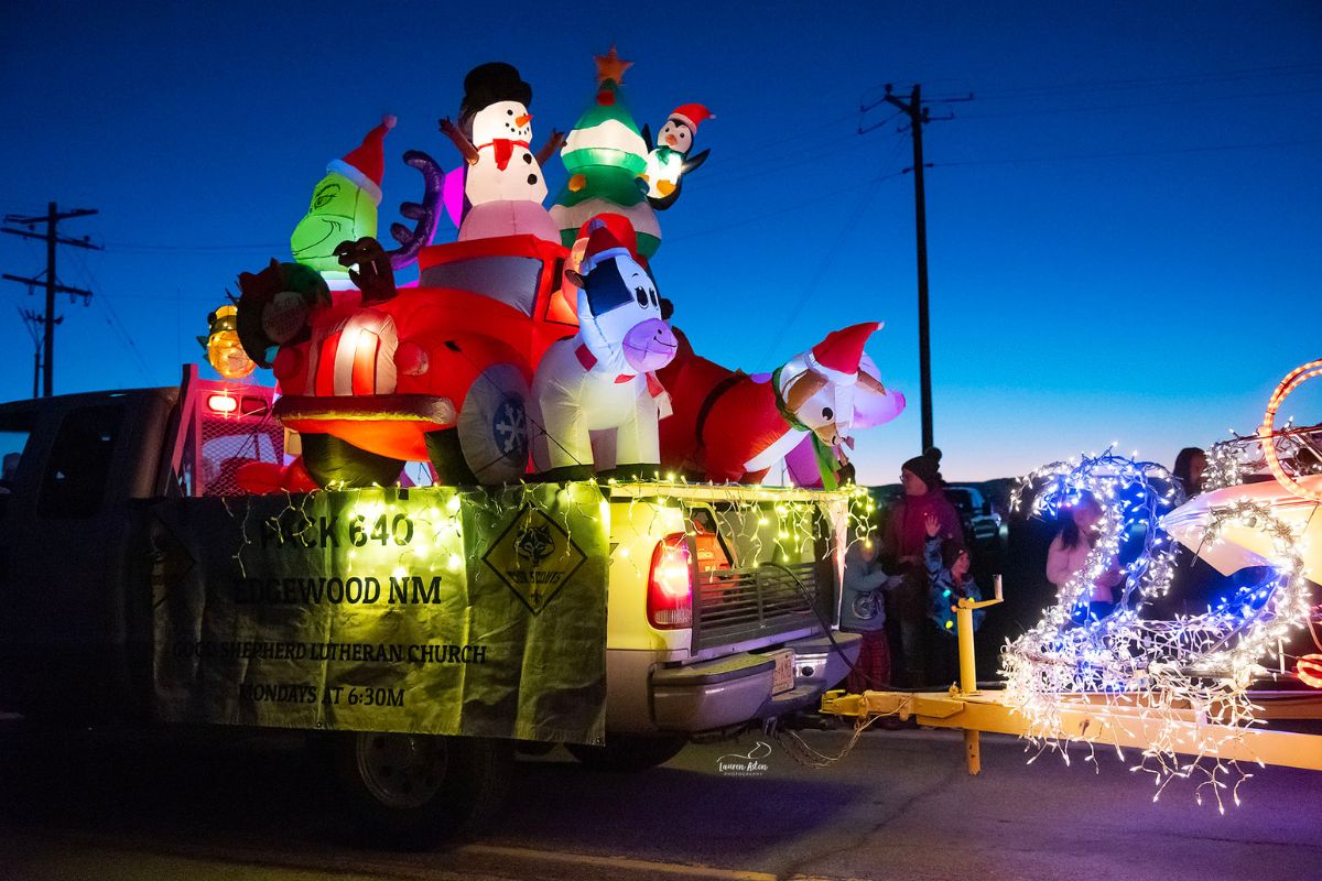 The Town of Edgewood will host its annual holiday celebration Friday from 6 to 9 p.m. at Venus Park, featuring a lighted parade, tree lighting ceremony and the kickoff of Route 66 Centennial festivities.
