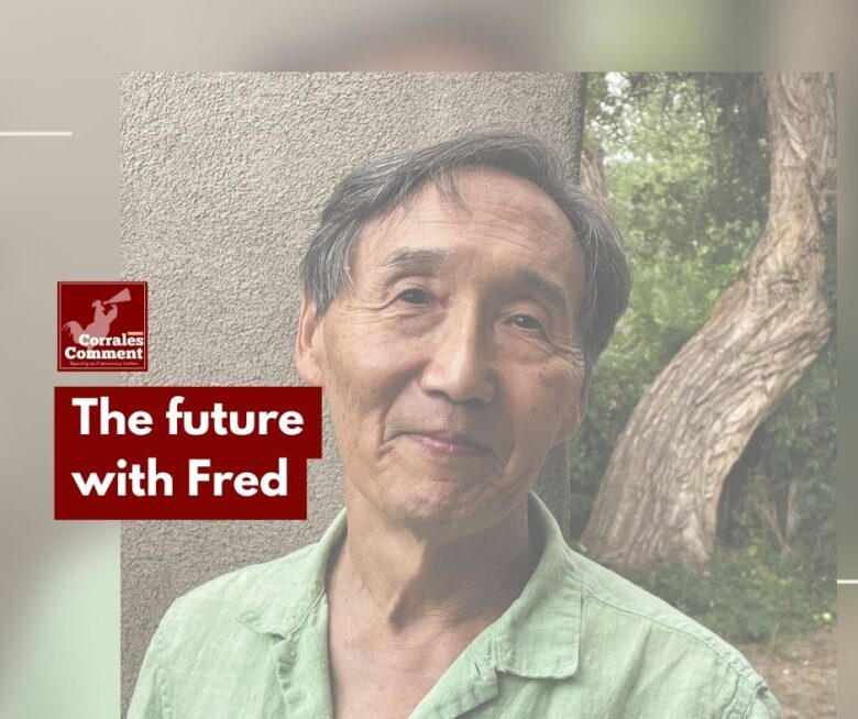 Fred Hashimoto was sworn in as Corrales mayor on Jan. 2. (Courtesy photo)