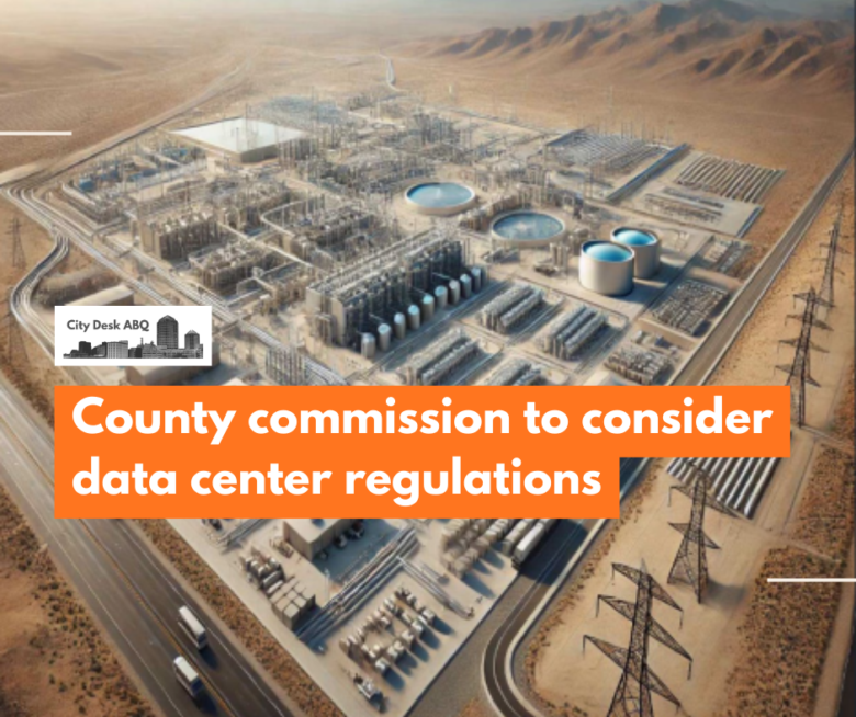 BorderPlex Digital Assets in August gave lawmakers on the state Legislative Finance Committee a rendering of Project Jupiter. (Courtesy of BorderPlex Digital Assets)
