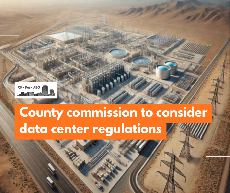 BorderPlex Digital Assets in August gave lawmakers on the state Legislative Finance Committee a rendering of Project Jupiter. (Courtesy of BorderPlex Digital Assets)