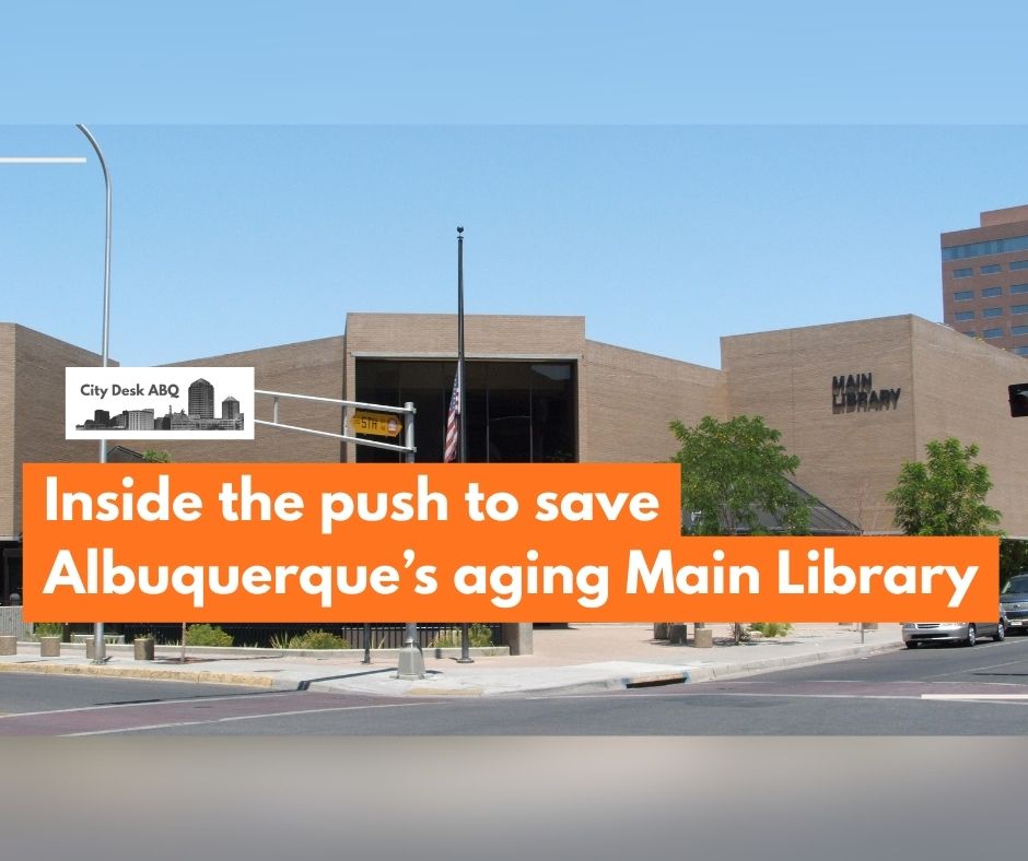 The Albuquerque Bernalillo County Library Advisory Board has raised $925,000 in pledges from state, city and county officials to replace the Main Library’s 50-year-old heating and cooling system, bypassing traditional district boundaries. The board still needs $1.6 million to reach its $2.5 million goal.