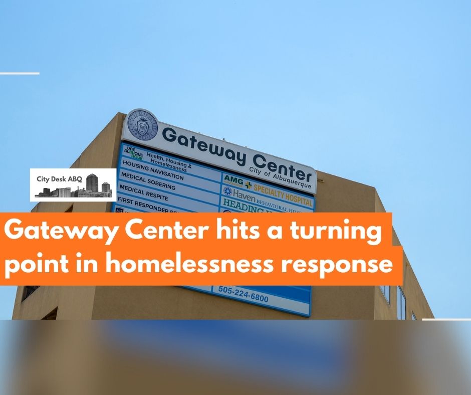 Pictured is the Gateway Center on Gibson Blvd. (Roberto E. Rosales)