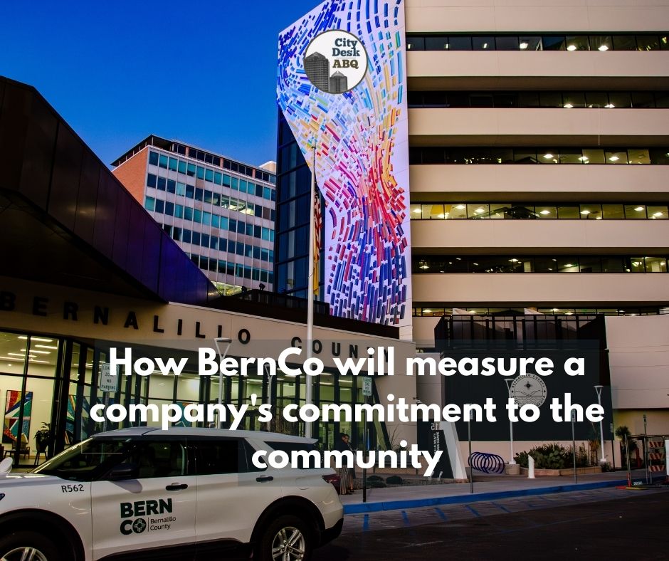 County commissioners reviewed new economic development policies Tuesday aimed at ensuring businesses receiving public subsidies provide measurable benefits to local communities.