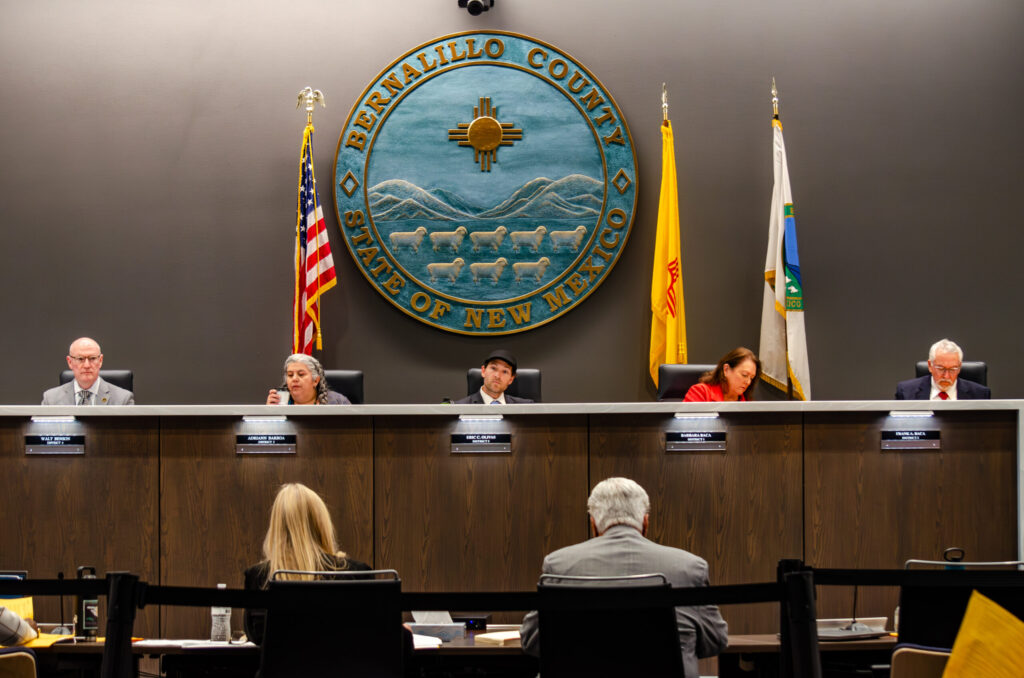 The Bernalillo County Commissioners unanimously approved the FY27–FY28 Biennial Budget (Jesse Jones)