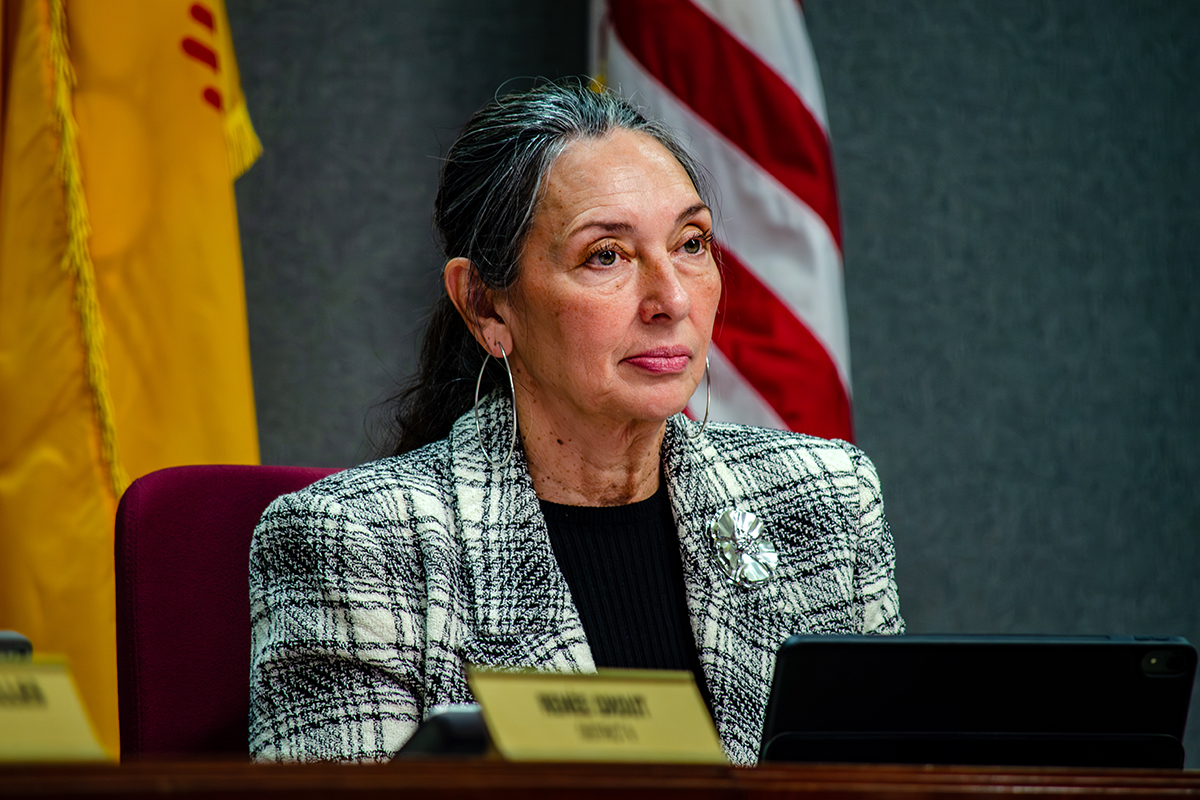 Albuquerque City Council president Klarissa Peña. (Jesse Jones)
