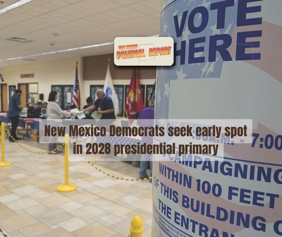 The Democratic Party of New Mexico has applied to the Democratic National Committee to move the state's presidential primary ahead of Super Tuesday, seeking to give its diverse electorate a larger voice in selecting the party's 2028 nominee.