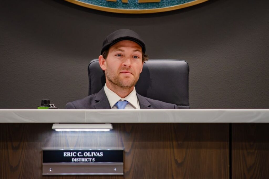 Bernalillo County Commissioner Eric Olivas